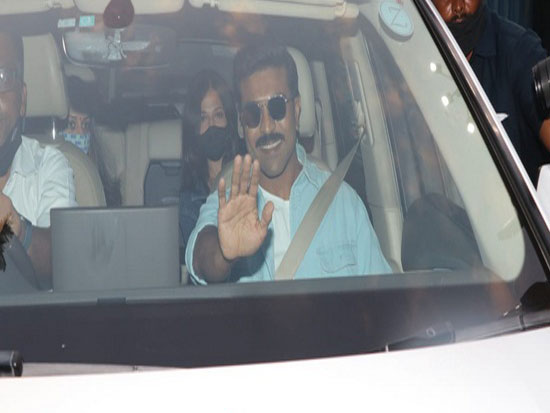 Actor Ram Charan Spotted in mumbai